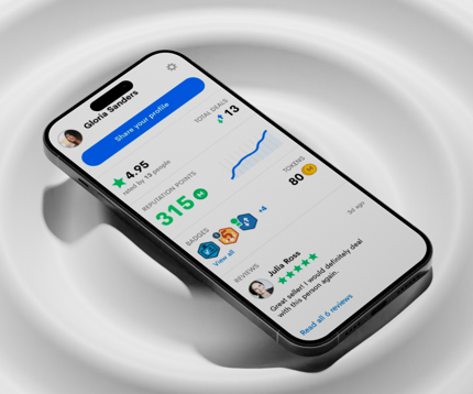 Monetha app project of SolutionLab